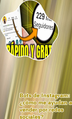 Bots de seguidores en instagram gratis