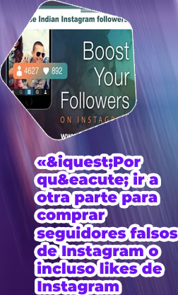 Followers instagram tiempo real